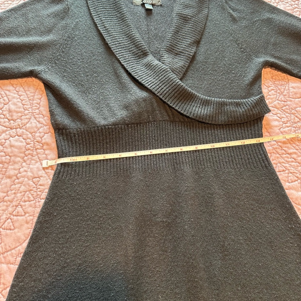 Black Sweater Dress - Picture 3 of 9